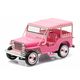 масштабная модель Jeep Surrey CJ3B Elvis Presley Pink Jeep 1960 1 43