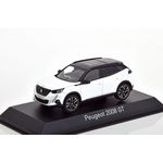 масштабная модель PEUGEOT 2008 GT кроссовер 2020 Pearl White 1 43