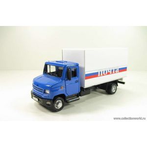 модель грузовика ЗИЛ 5301 Бычок фургон Почта в масштабе 1 43