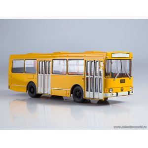 модель автобуса ЛАЗ-4202 в масштабе 1 43