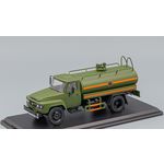 масштабная модель DONGFENG 140 series fuel tank truck khaki 1 43