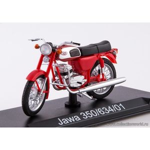 модель мотоцикла Jawa-350/634/01 в масштабе 1 24