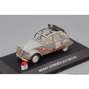 масштабные модели автомобиля Citroen 2CV Mai 1968 1 43