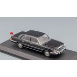 масштабная модель Mercedes-Benz 450 SEL W116 1977 черный из к/ф Рокки IV 1 43