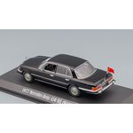 масштабная модель Mercedes-Benz 450 SEL W116 1977 черный из к/ф Рокки IV 1 43