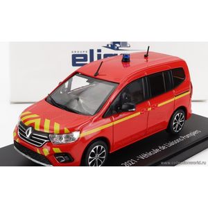 масштабные модели автомобиля Renault Kangoo Combispace Vehicule De Liaisons пожарный 1 43