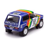 масштабная модель ВАЗ-2121 НИВА 1984 Paris-Dakar Jabouille/Sardou #182 1 18