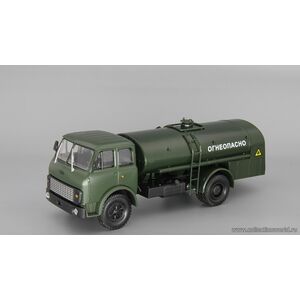масштабная модель МАЗ-5334 Топливозаправщик ТЗ-500 Огнеопасно 1 43
