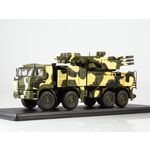 масштабная модель КАМАЗ-6560 ЗРПК 96К6 Панцирь-С1 камуфляж 1 43