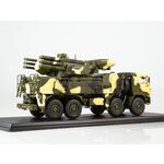 масштабная модель КАМАЗ-6560 ЗРПК 96К6 Панцирь-С1 камуфляж 1 43