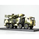 масштабная модель КАМАЗ-6560 ЗРПК 96К6 Панцирь-С1 камуфляж 1 43