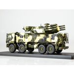 масштабная модель КАМАЗ-6560 ЗРПК 96К6 Панцирь-С1 камуфляж 1 43