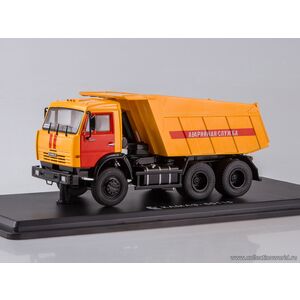 масштабная модель КАМАЗ-65115 самосвал, аварийная служба 1 43