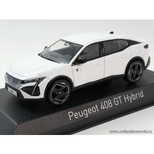масштабные модели автомобиля Peugeot 408 GT Hybrid (кроссовер) 2023 1 43