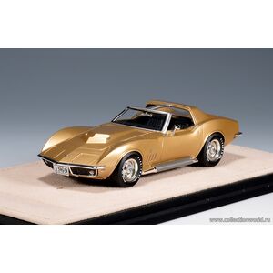 масштабные модели автомобиля Chevrolet Corvette Stingray L88 Coupe T-Roof открытый 1969 1 43