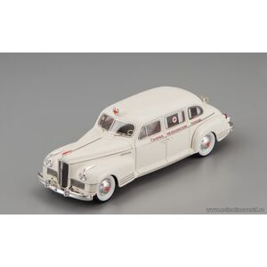 масштабные модели автомобиля ЗИС-110 Скорая помощь Москва (1948), белый 1 43