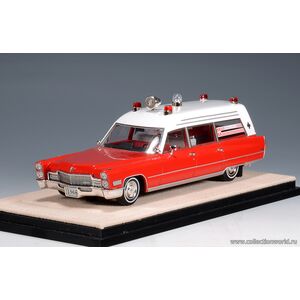 масштабные модели автомобиля Cadillac Miller-Meteor Ambulance 1968 Скорая Помощь 1 43