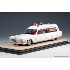 масштабные модели автомобиля Cadillac Miller-Meteor Ambulance 1968 Скорая Помощь 1 43