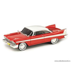 масштабная модель Plymouth Fury 1958 Evil Version из к/ф Кристина 1983 1 24