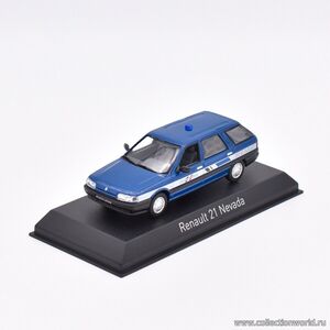масштабные модели автомобиля Renault 21 Nevada Gendarmerie 1992 1 43