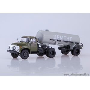 масштабная модель ЗИЛ-130В1 с полуприцепом ТЦ-4 1 43