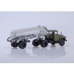 масштабная модель ЗИЛ-130В1 с полуприцепом ТЦ-4 1 43