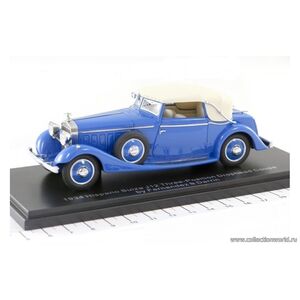 масштабная модель Hispano-Suiza J12 Drophead Coupe by Fernandez Darrin (Paris) fully closed, 1934 1 43