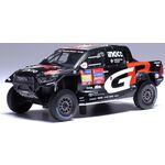 масштабная модель TOYOTA GR DKR Hilux Evo T1U #209 7 место Rally Dakar 2024 1 43
