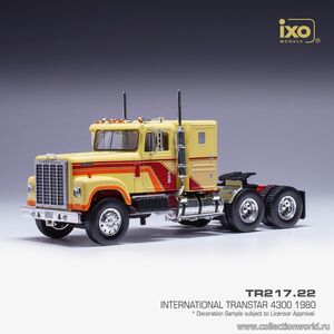 масштабная модель International CHDT Transtar 4300 1980 седельный тягач 1 43