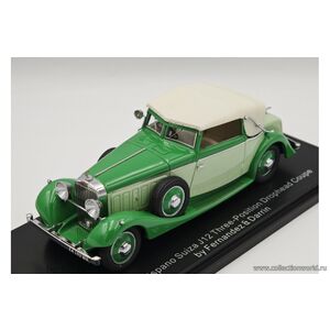 масштабные модели автомобиля Hispano Suiza J12 Drophead Coupe by Fernandez & Darrin (fully closed) 1 43