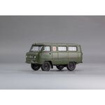масштабная модель УАЗ-450A «Медицинская Помощь» МО СССР - 1962 г. (интерьер армейский - 4 носилок) 1 43