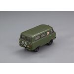масштабная модель УАЗ-450A «Медицинская Помощь» МО СССР - 1962 г. (интерьер армейский - 4 носилок) 1 43