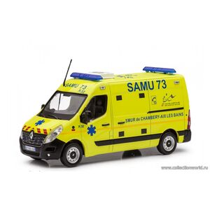 масштабная модель Renault Master SAMU 73 2014 Скорая Помощь 1 43